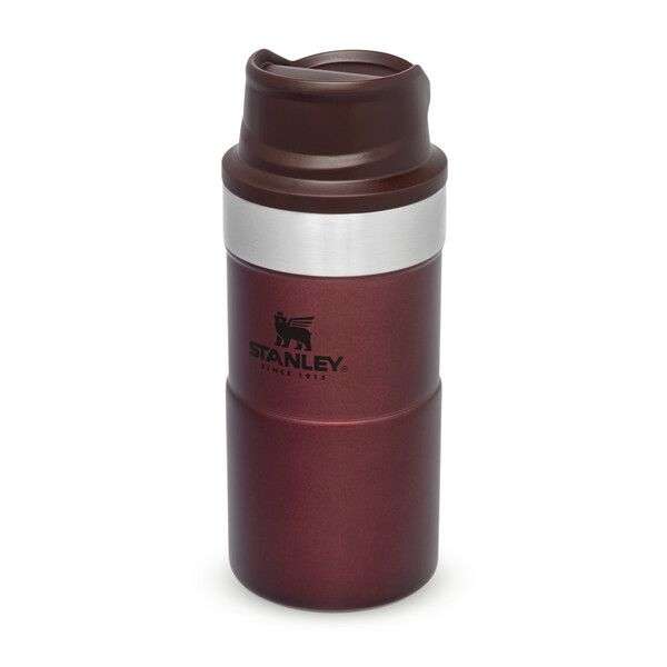 Stanley - Trigger-Action Travel Mug .25L - Hammertone Green - Wine