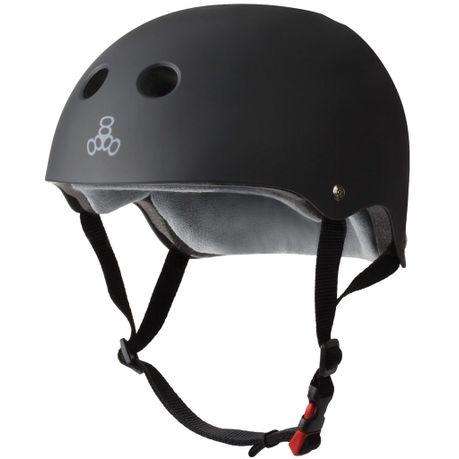 Triple8 The Certified Sweatsaver Helmet - Black RBR - L-XL