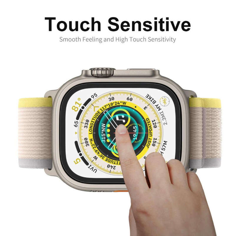 Tempered Glass Screen Protector For Apple Watch Ultra 49mm