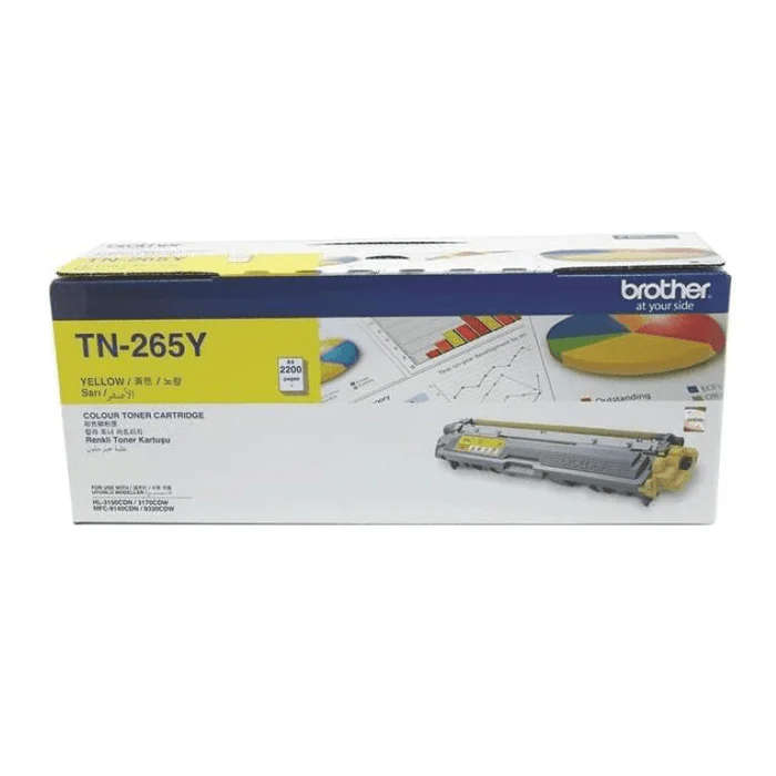 Brother TN-265Y Original Yellow Toner Cartridge
