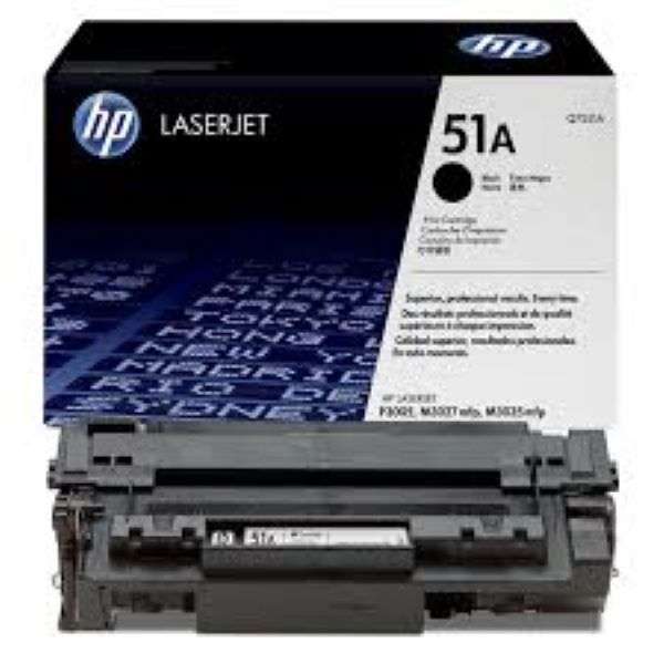 HP 51A Black LaserJet Toner Cartridge