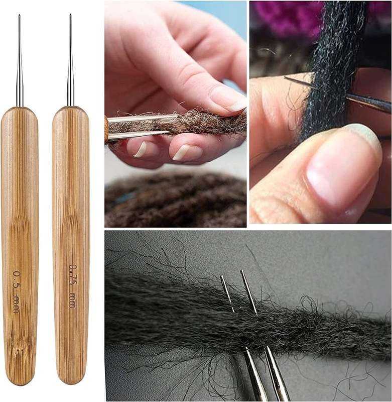 Dreadlocks Crotchet Needles For Hair Kit  Crotchet Hook For Dreadlocks