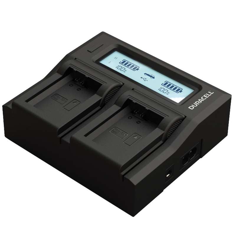 Dual Charger for Sony NP-FZ100 Batteries by Duracel