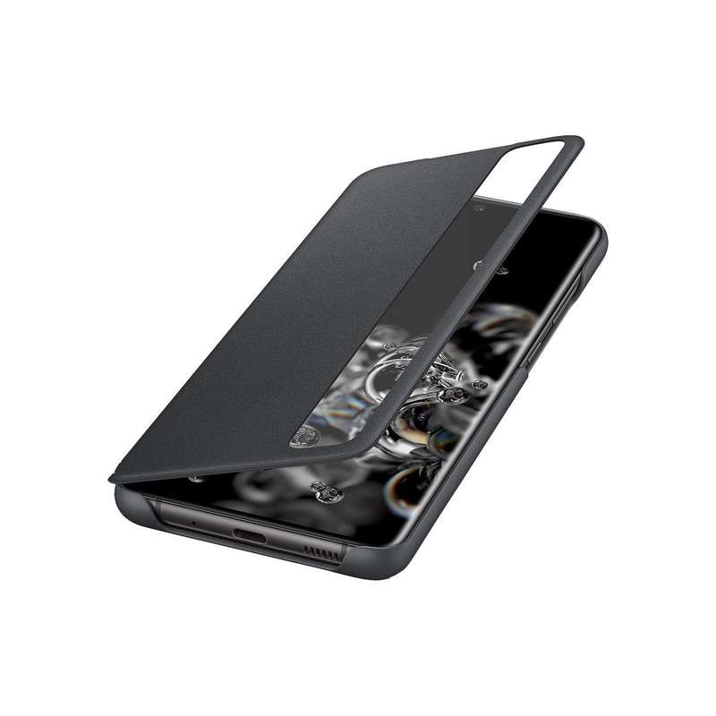 Original Samsung Galaxy S20 Ultra Clear View Cover - Black