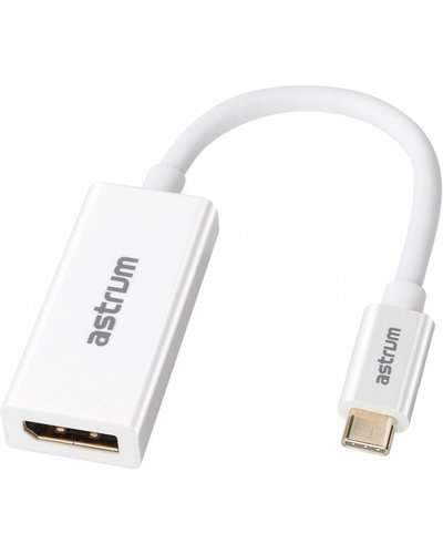Astrum DA640 USB Type-C to Display Port Adapter (White)