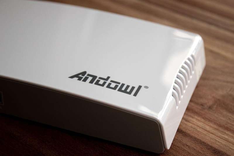 Andowl 12000mAh Mini DC UPS White Q-A212
