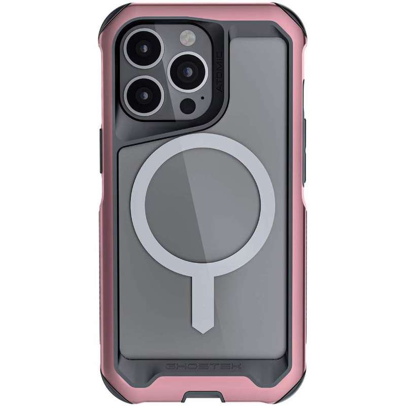 Ghostek iPhone 13 Pro Max Atomic Slim Shockproof MagSafe Case Pink