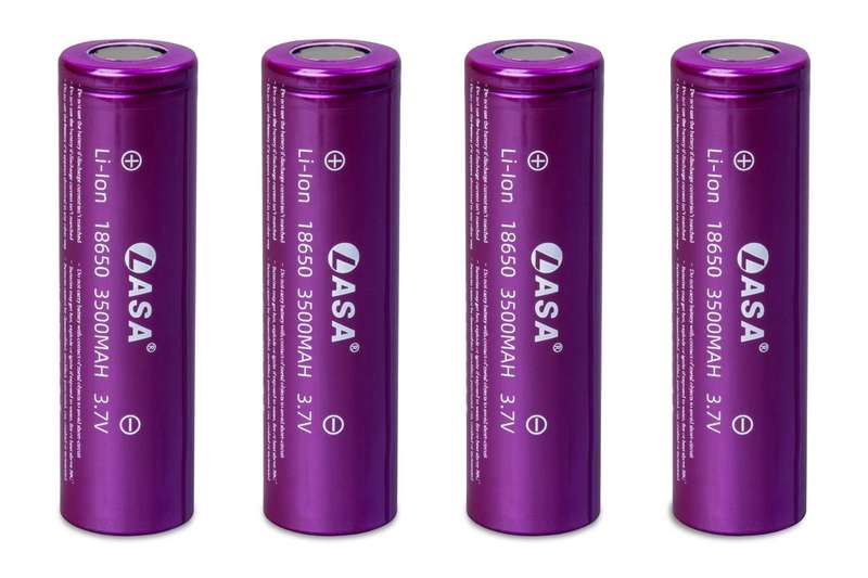 Lasa Flat 4 X 18650 3.7v 3500mah Li-Ion Cell