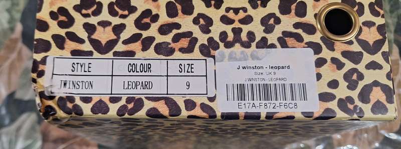 Men's J Winston Smart Shoe - Animal UK 9