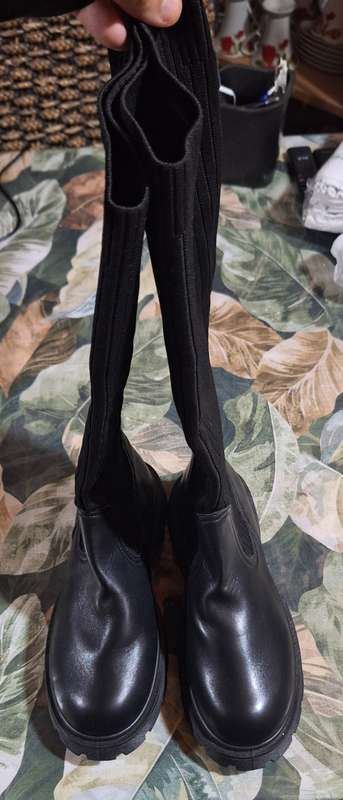 Combat Boots - Black UK 7