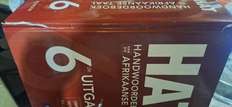 Hat Handwoordeboek Van Die Afrikaanse Taal
