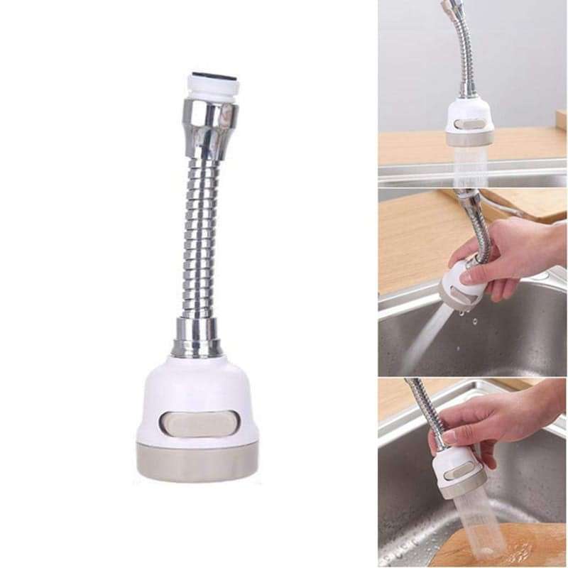 Universal 360-Degree Water Saving Tap Splash-Proof Head - 3 Modes