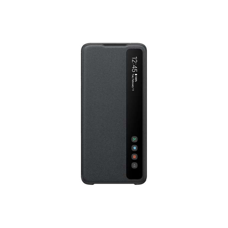 Original Samsung Galaxy S20 Ultra Clear View Cover - Black