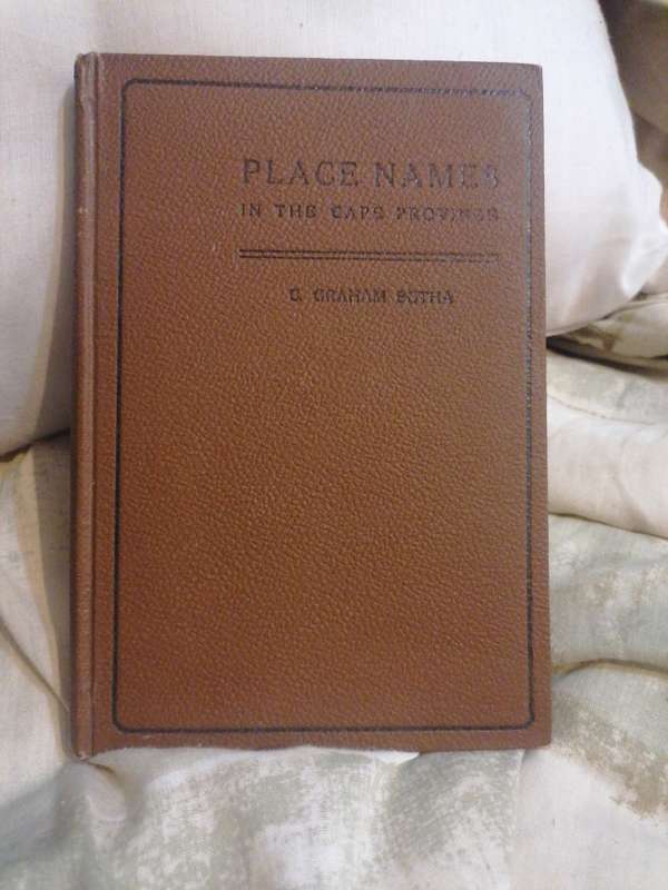 Place Names in the Cape Province