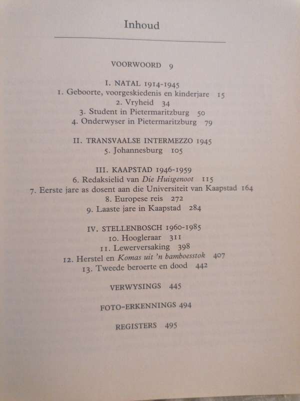 D J Opperman - 'n Biografie Author:Kannemeyer, J. C.