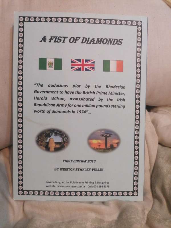 a fist of diamonds winston Stanley pullin signed copy