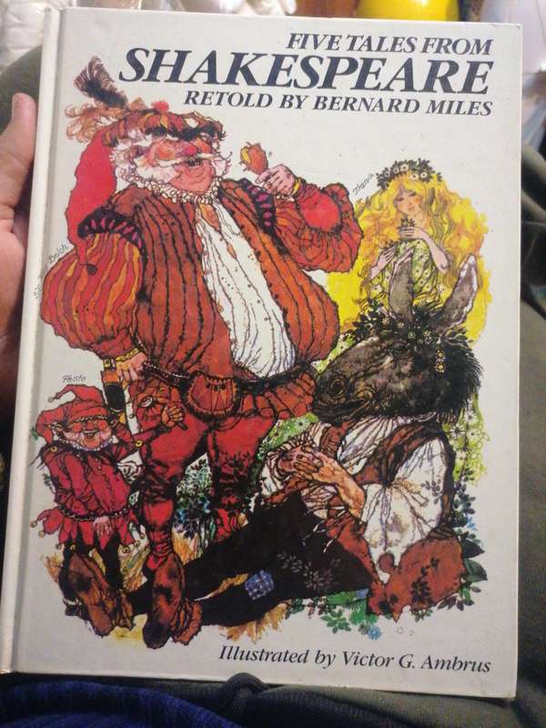Five tales from Shakespeare Book by Bernard Miles