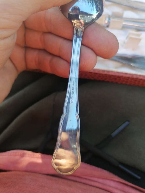 Antique travel cutlery set