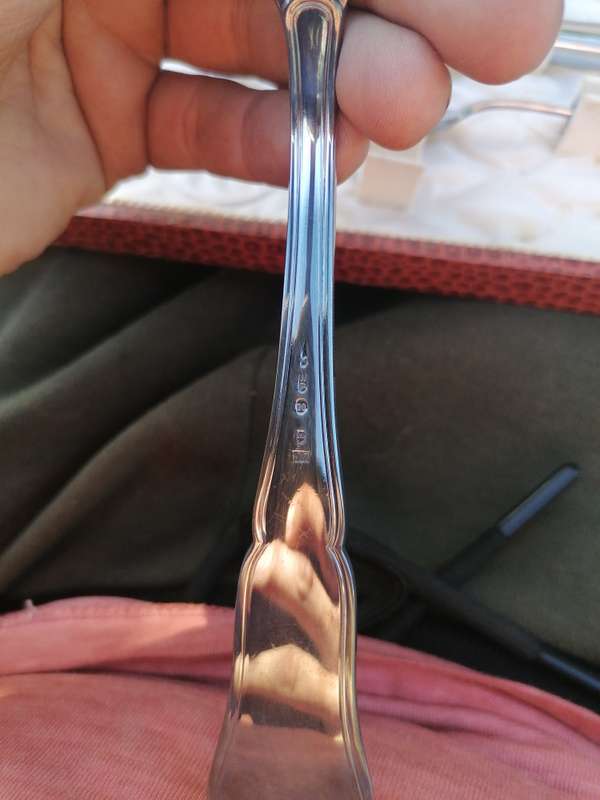 Antique travel cutlery set