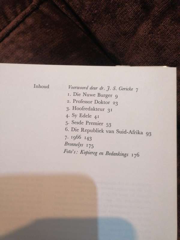 Man van sy volk deur Pieter W. Grobbelaar 1966 Eerste druk