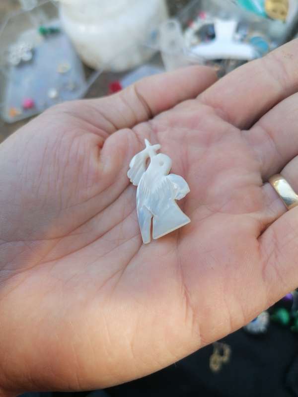 Mother of Pearl brooch