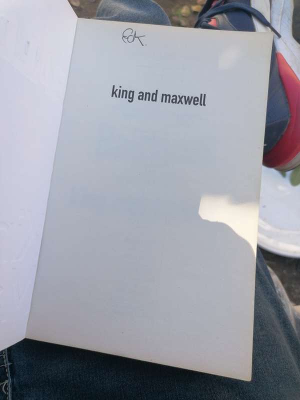 King and Maxwell Novel by David Baldacci