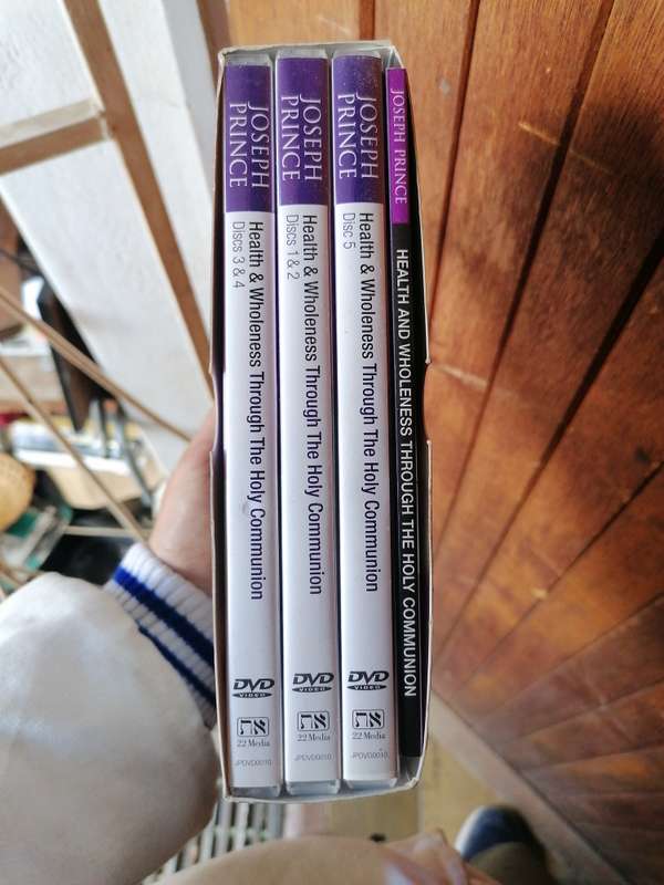 Joseph Prince Health & Wholeness Through The Holy Communion dvd set