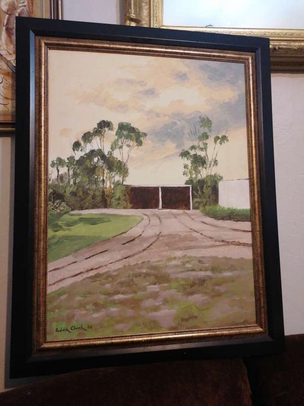 Original rudolph clench painting