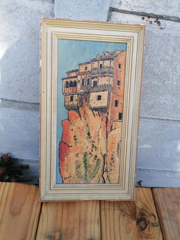 SMALL PAINTING SIGNED FLEPP