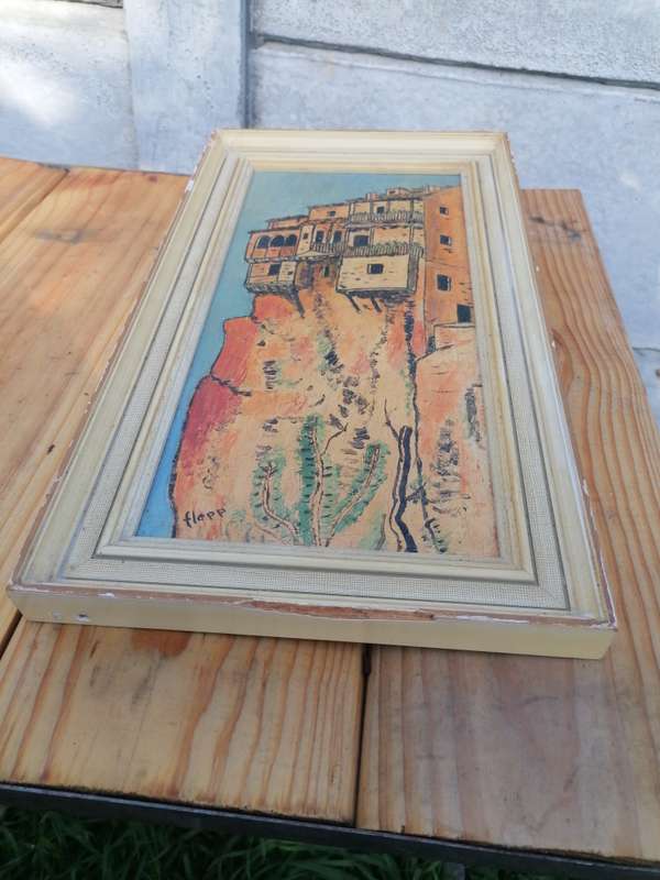 SMALL PAINTING SIGNED FLEPP