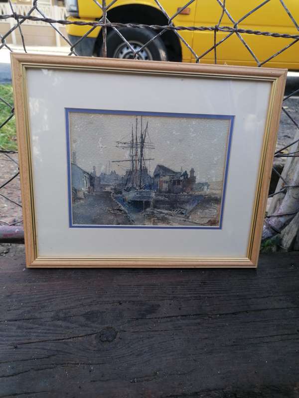 1905 HW STAGG PAINTING