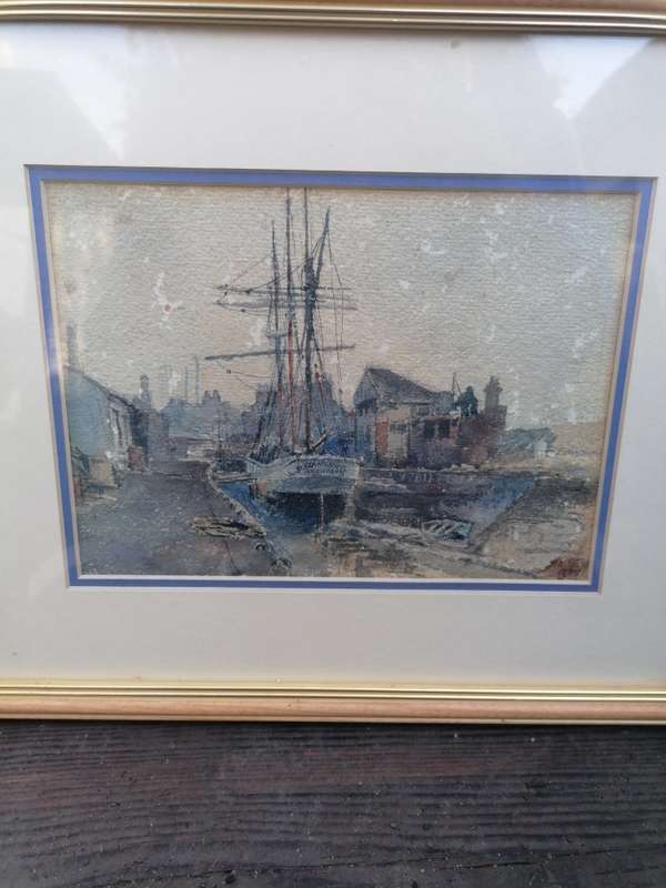 1905 HW STAGG PAINTING