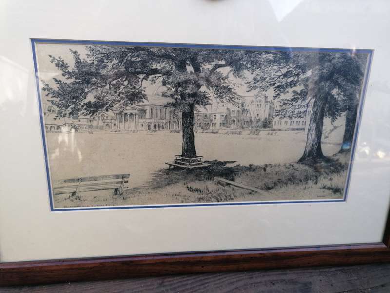 Gertrude Ellen Hayes, Original Etching