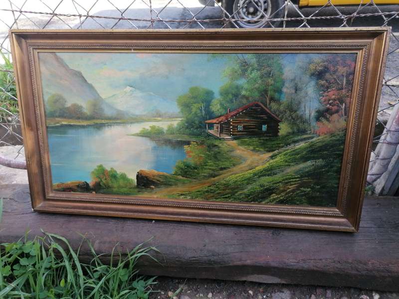 PAINTING BY K.CHAFFEE 1934