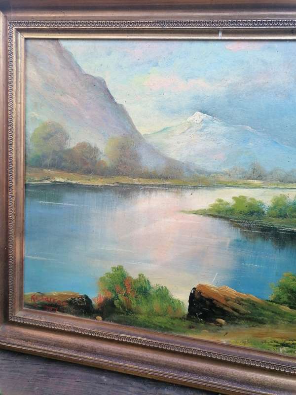 PAINTING BY K.CHAFFEE 1934