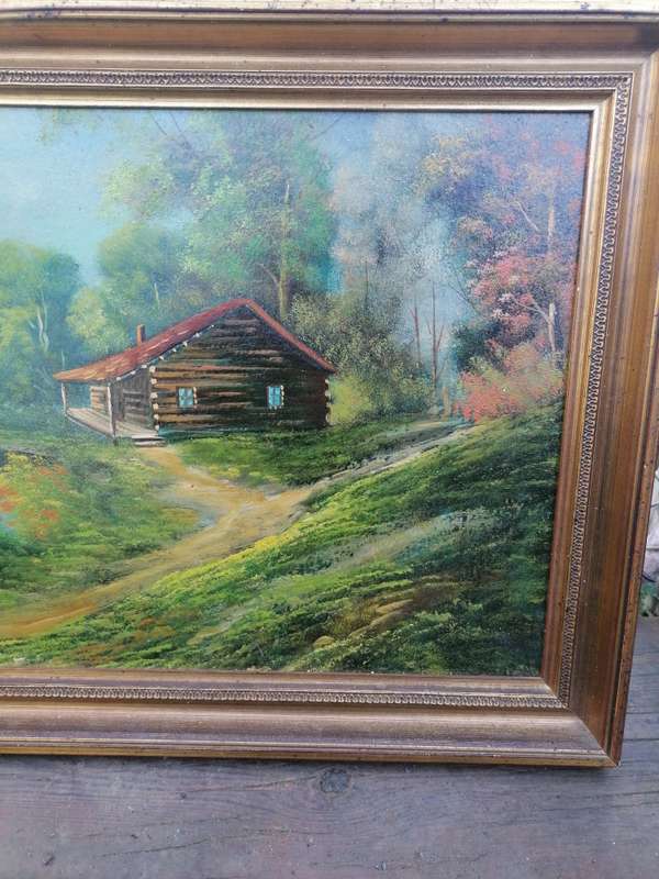 PAINTING BY K.CHAFFEE 1934