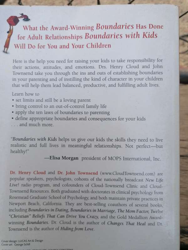 Boundaries with kids Dr Henry cloud