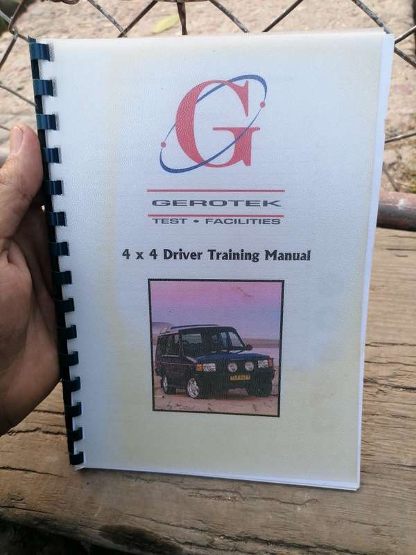 4 x 4 Driver training manual
