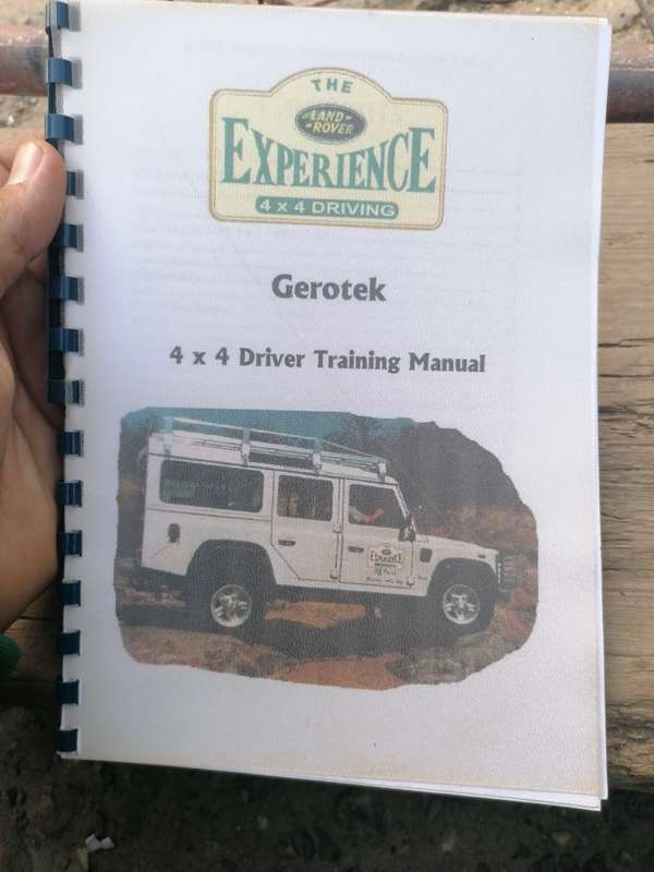 4 x 4 Driver training manual