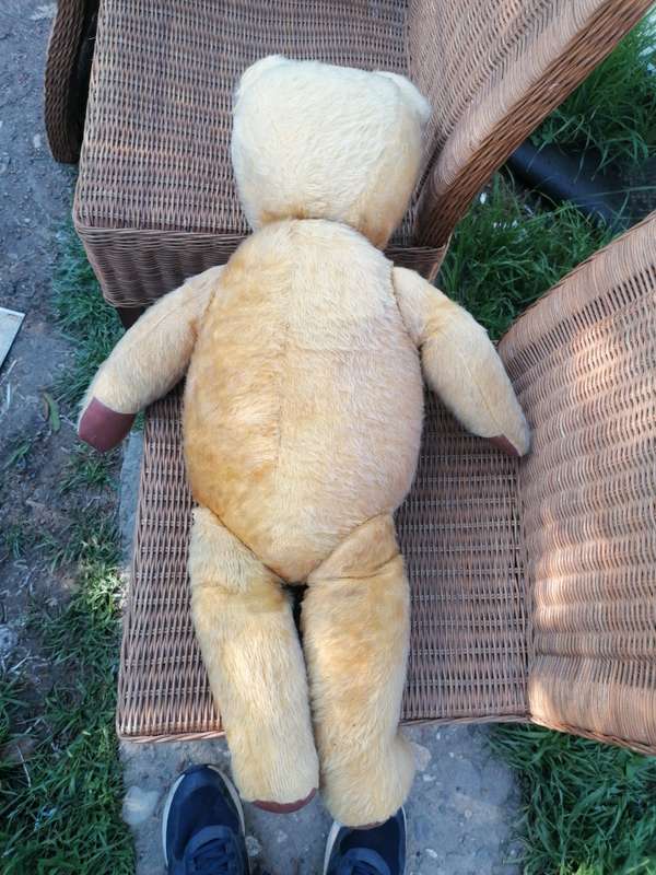 Ark Mohair SA Teddy Bear 75years. 73cm