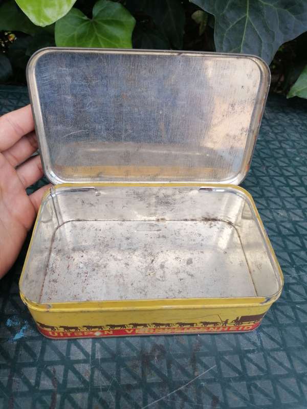 1940s Beacon Produkte UITSPAN Lekkers en Sjokolade Blik