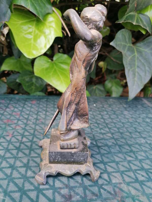 Vintage heavy justice figure bust