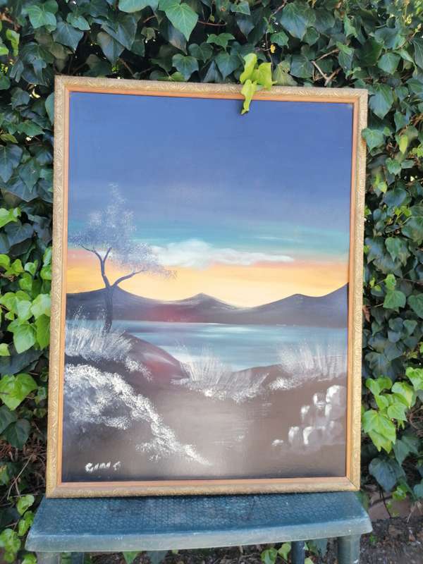 Huge Gino painting collection in Robertson western cape or arrange pick up