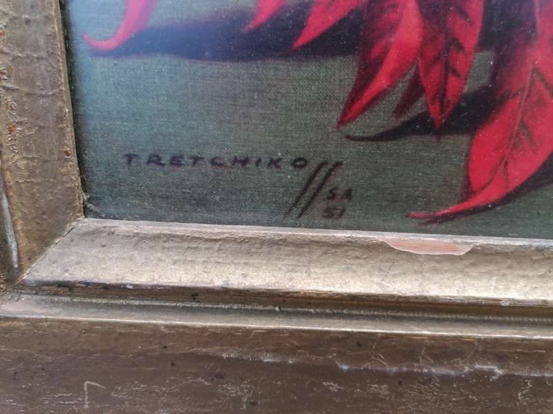 Vintage tretchikoff print