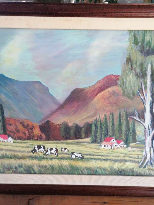 Lovely painting by Johannes Gouws