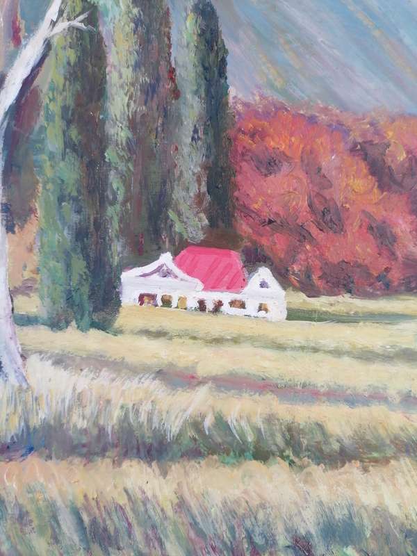 Lovely painting by Johannes Gouws