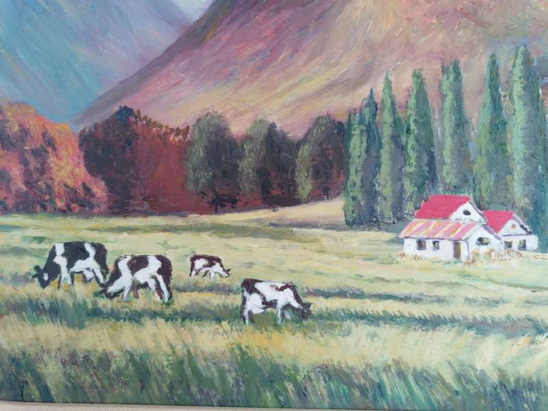 Lovely painting by Johannes Gouws