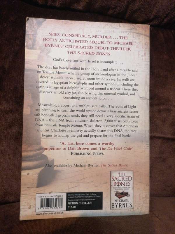 The sacred blood Book by Michael Byrnes
