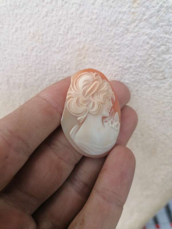 Vintage carved cameo