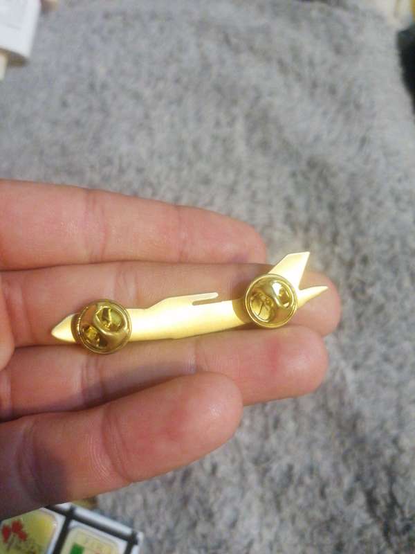 1995 rugby world cup airplane pin